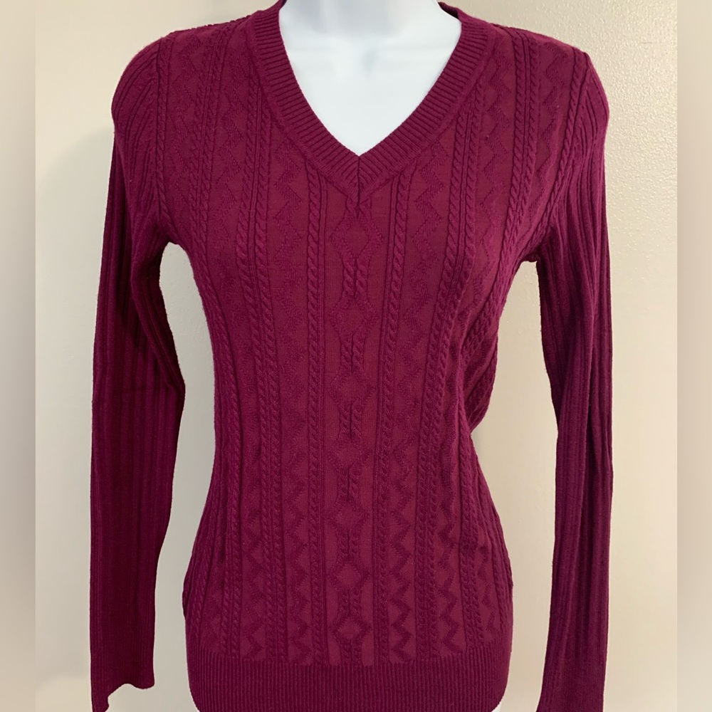 Carolyn Taylor Cable Knit Sweater